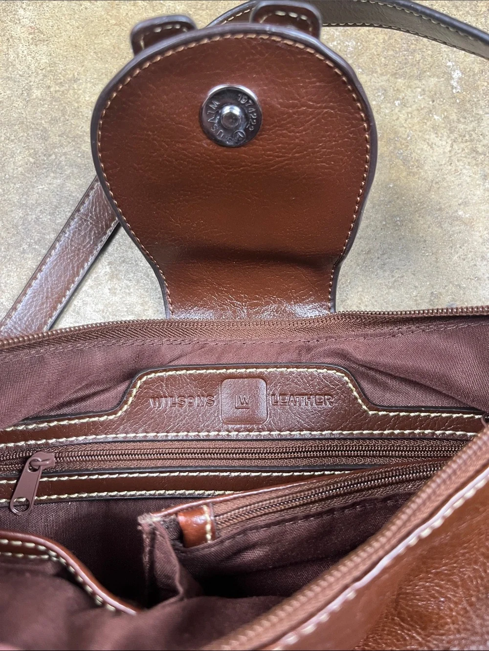 Wilson’s Leather Y2K baguette